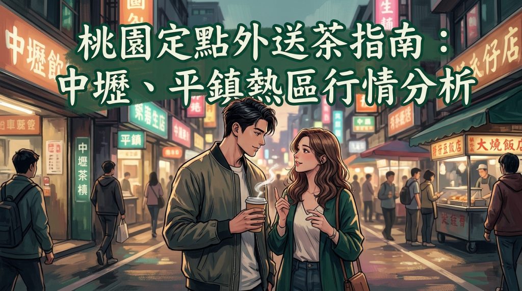 桃園定點外送茶指南：中壢、平鎮熱區行情分析。