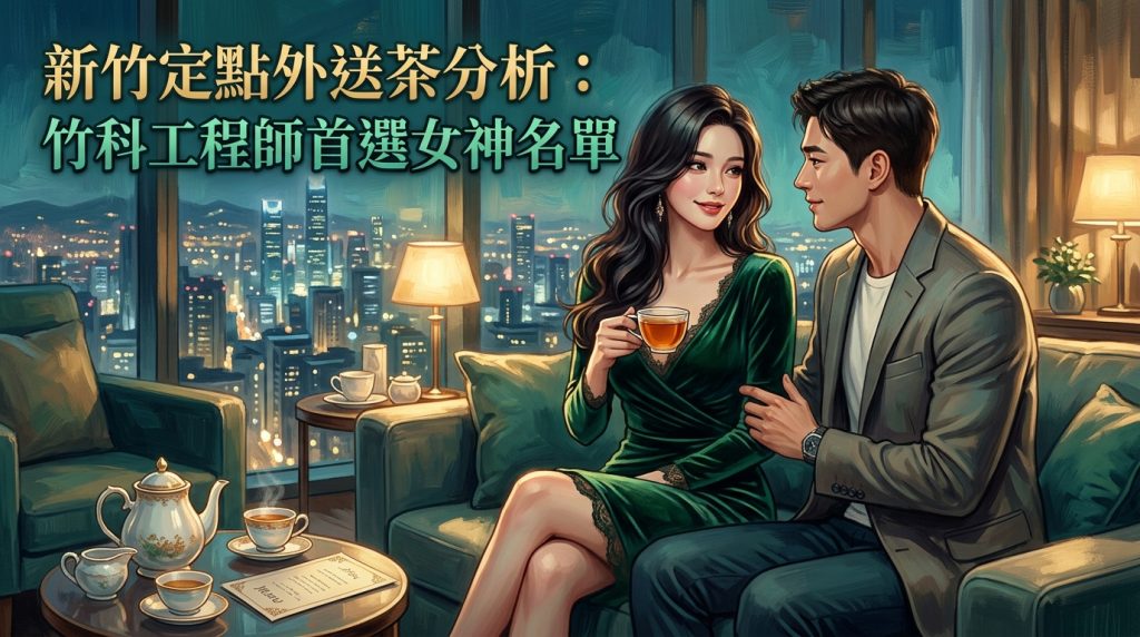 新竹定點外送茶分析：竹科工程師首選女神名單。