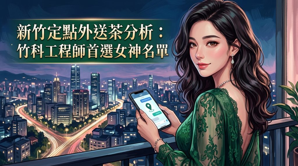 新竹定點外送茶分析：竹科工程師首選女神名單。