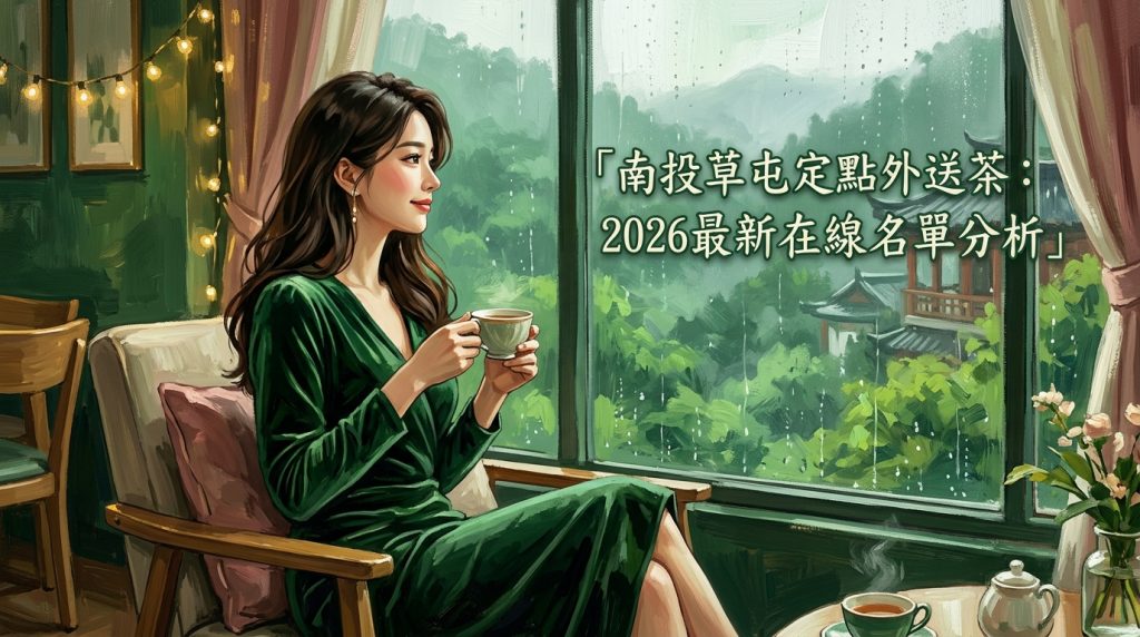 南投草屯定點外送茶：2026 最新在線名單分析。