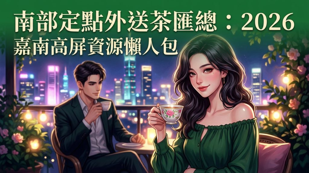 南部定點外送茶匯總：2026 嘉南高屏資源懶人包。