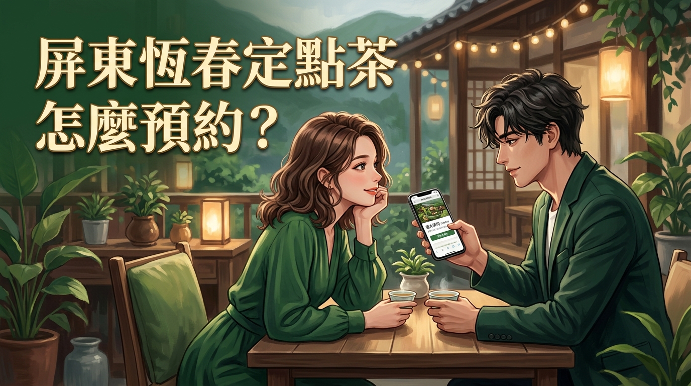 屏東恆春定點茶怎麼預約?