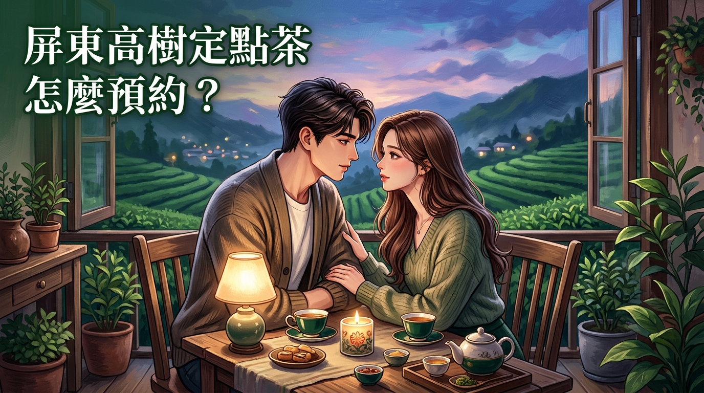 屏東高樹定點茶怎麼預約?