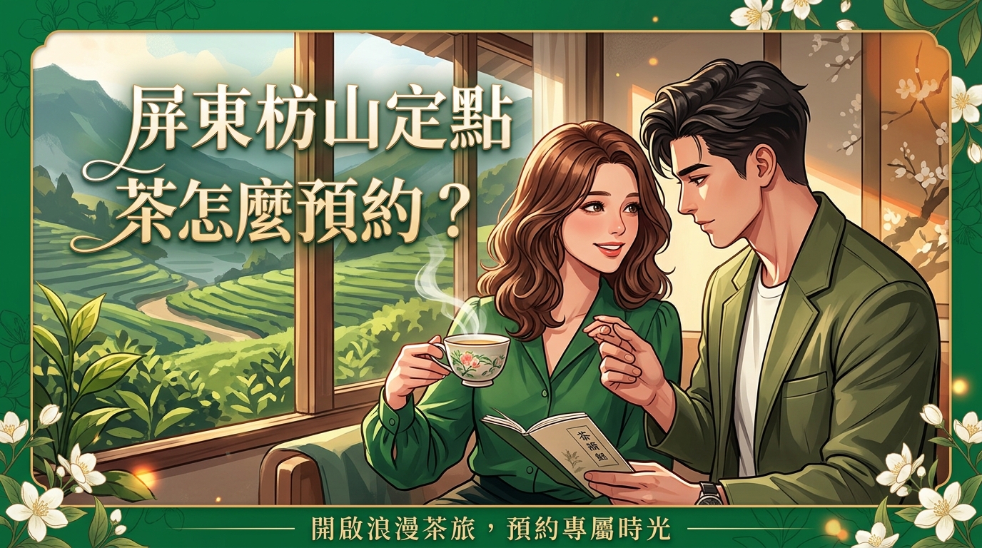 屏東枋山定點茶怎麼預約?