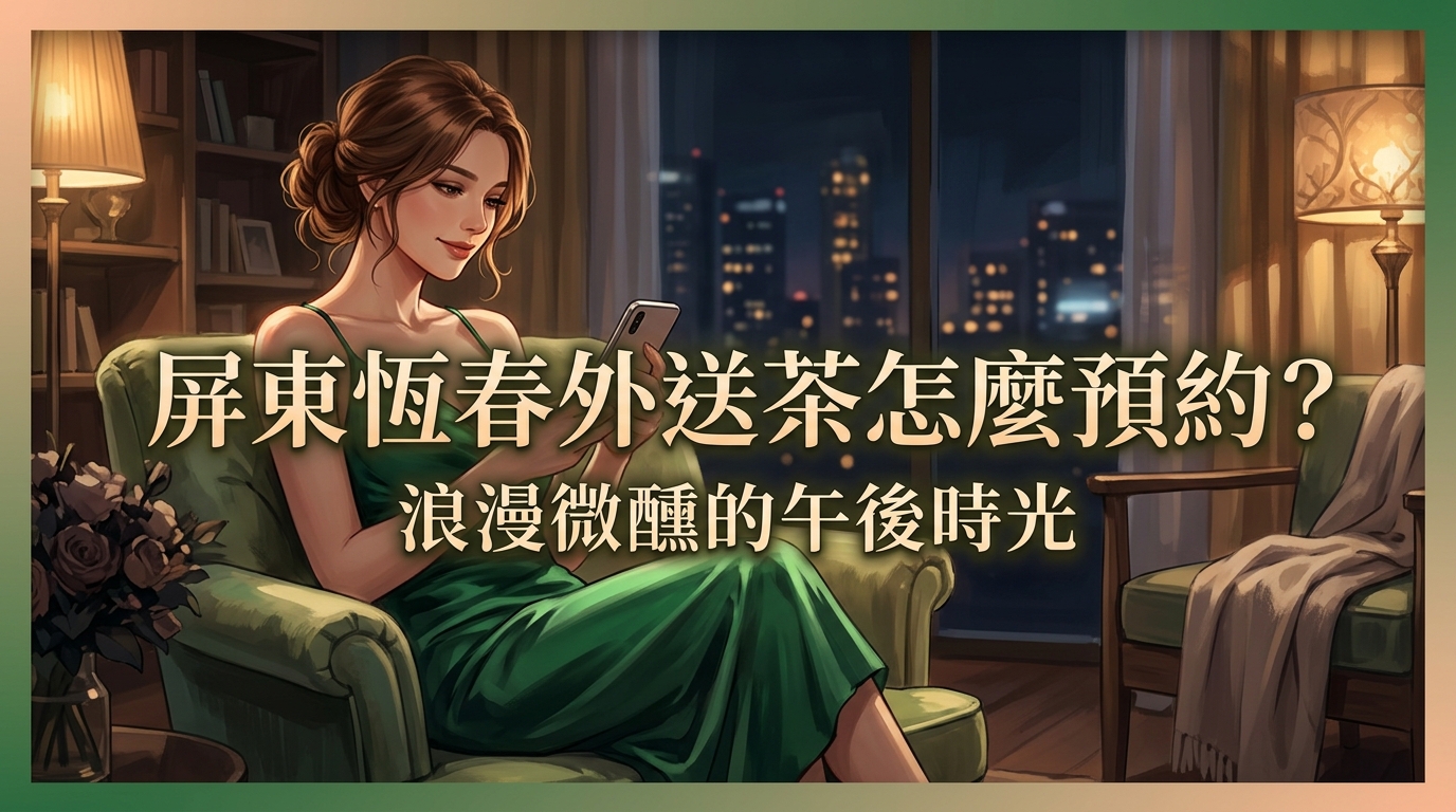 屏東恆春外送茶怎麼預約?
