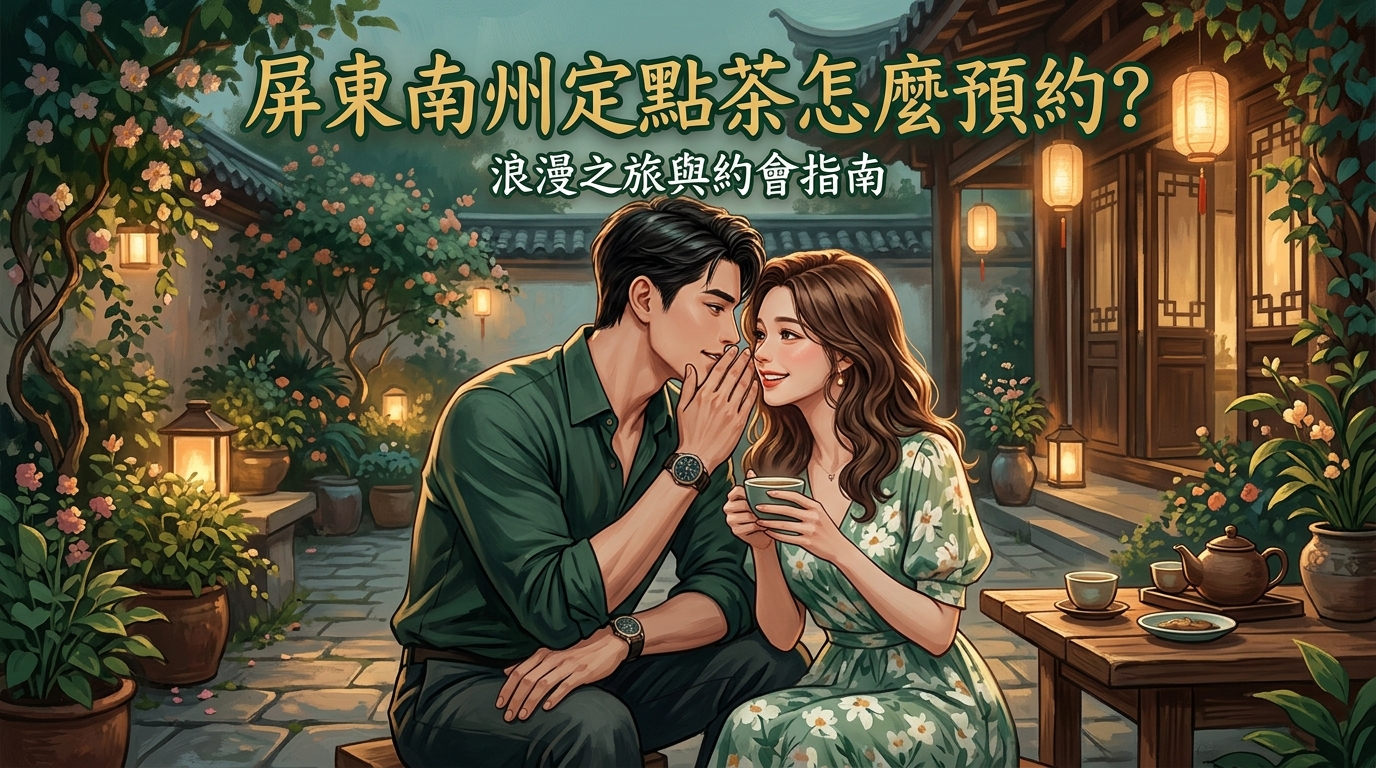 屏東南州定點茶怎麼預約?