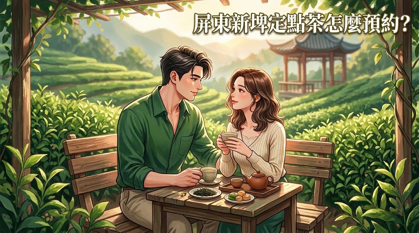 屏東新埤定點茶怎麼預約?