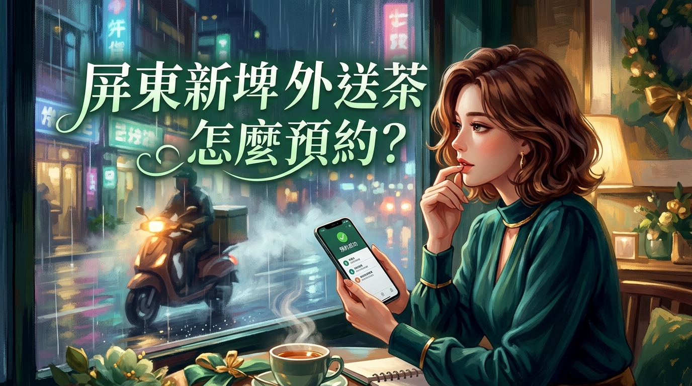 屏東新埤外送茶怎麼預約?
