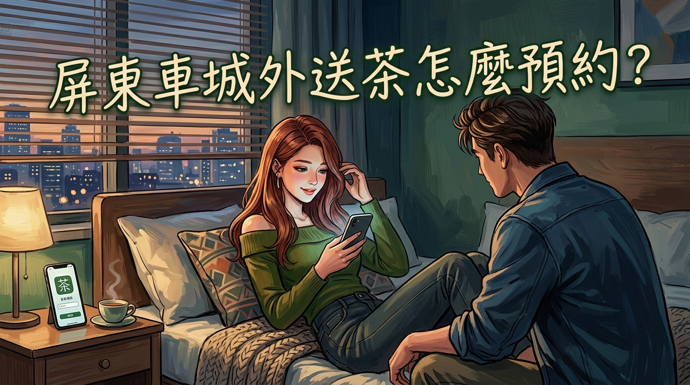 屏東車城外送茶怎麼預約?