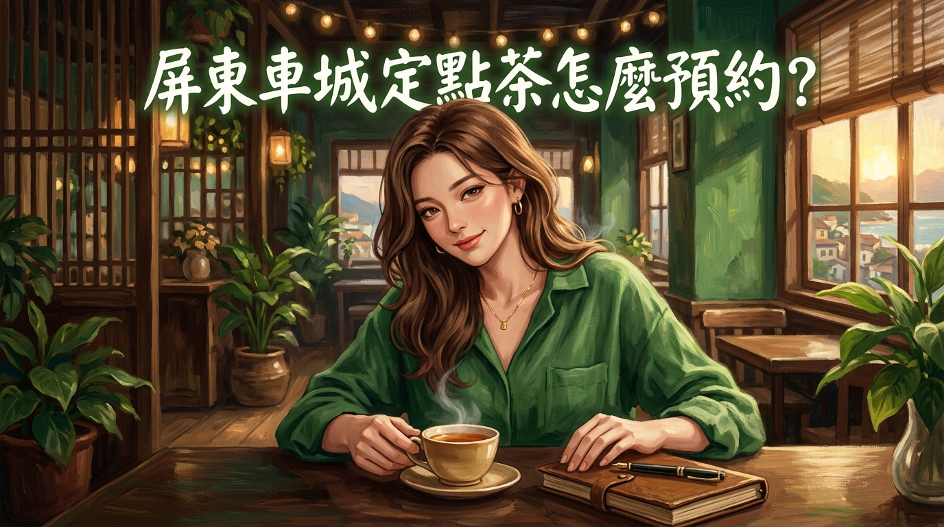 屏東車城定點茶怎麼預約?