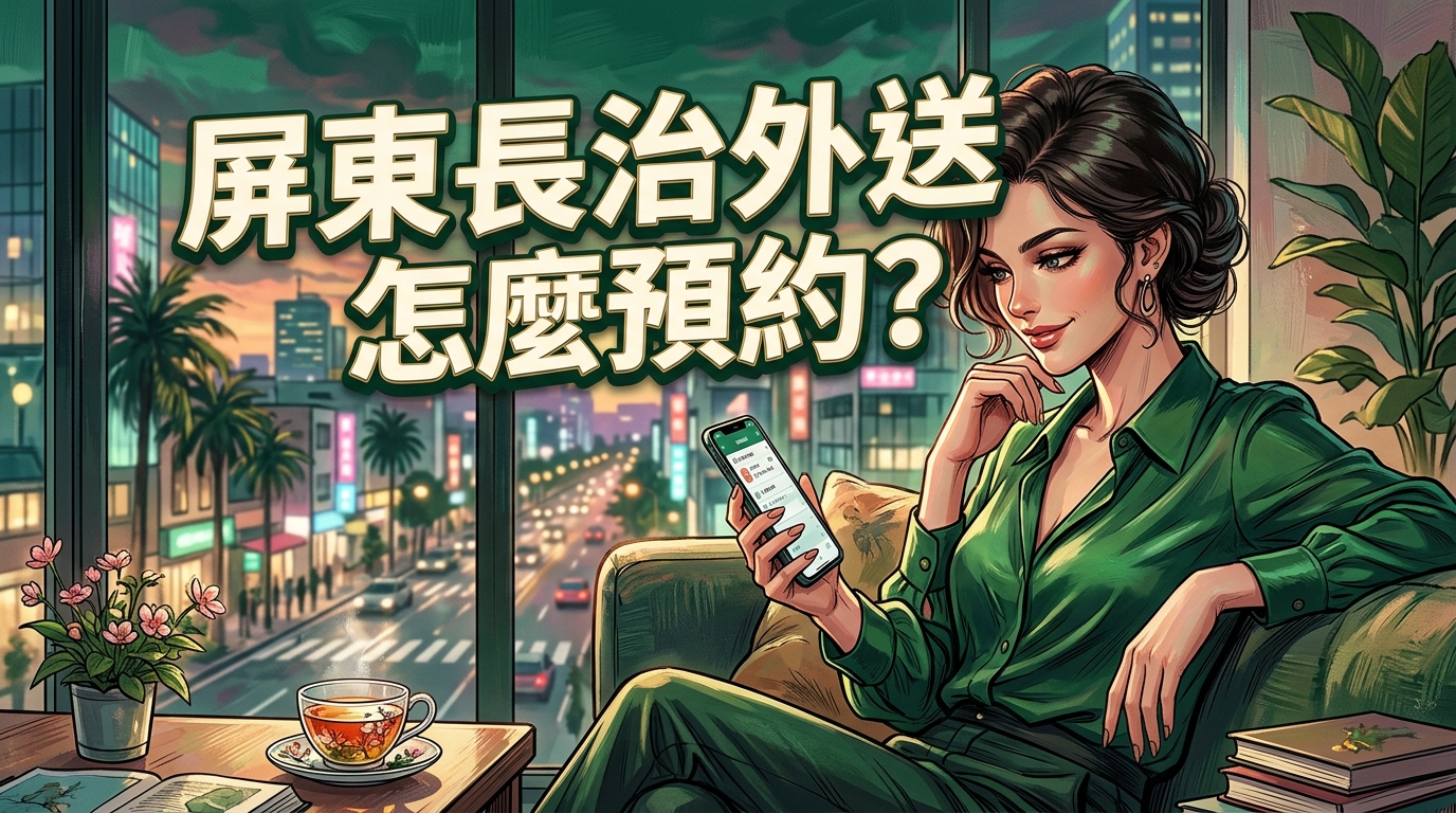 屏東長治外送茶怎麼預約?