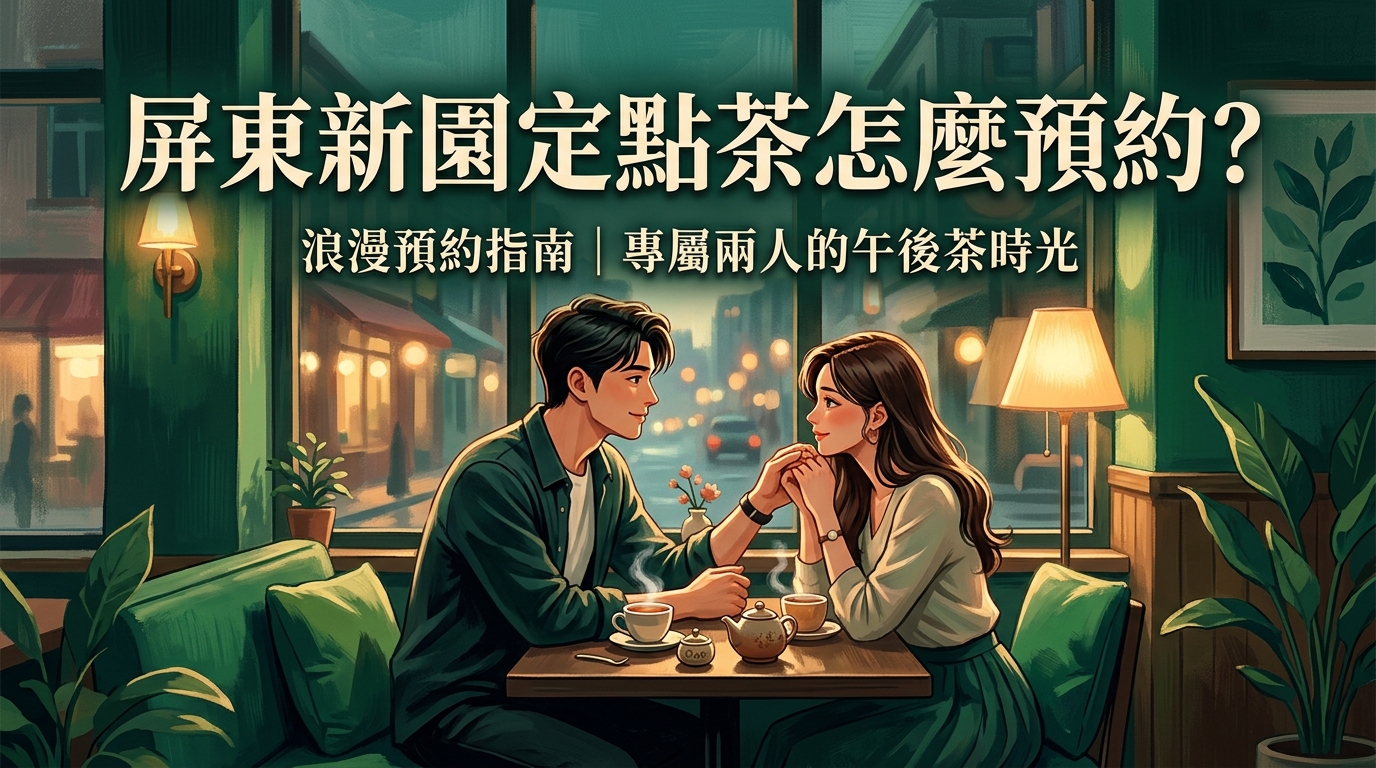 屏東新園定點茶怎麼預約?