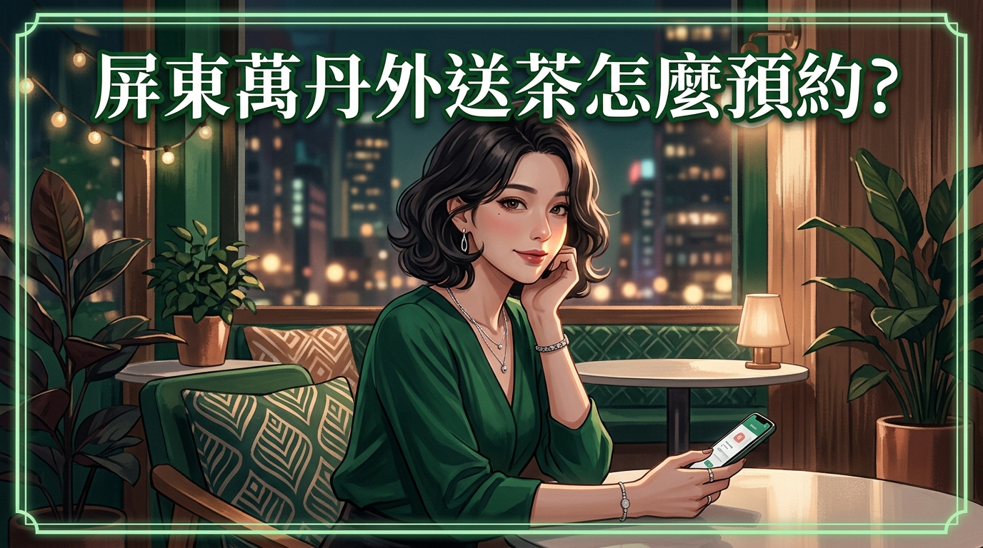 屏東萬丹外送茶怎麼預約?