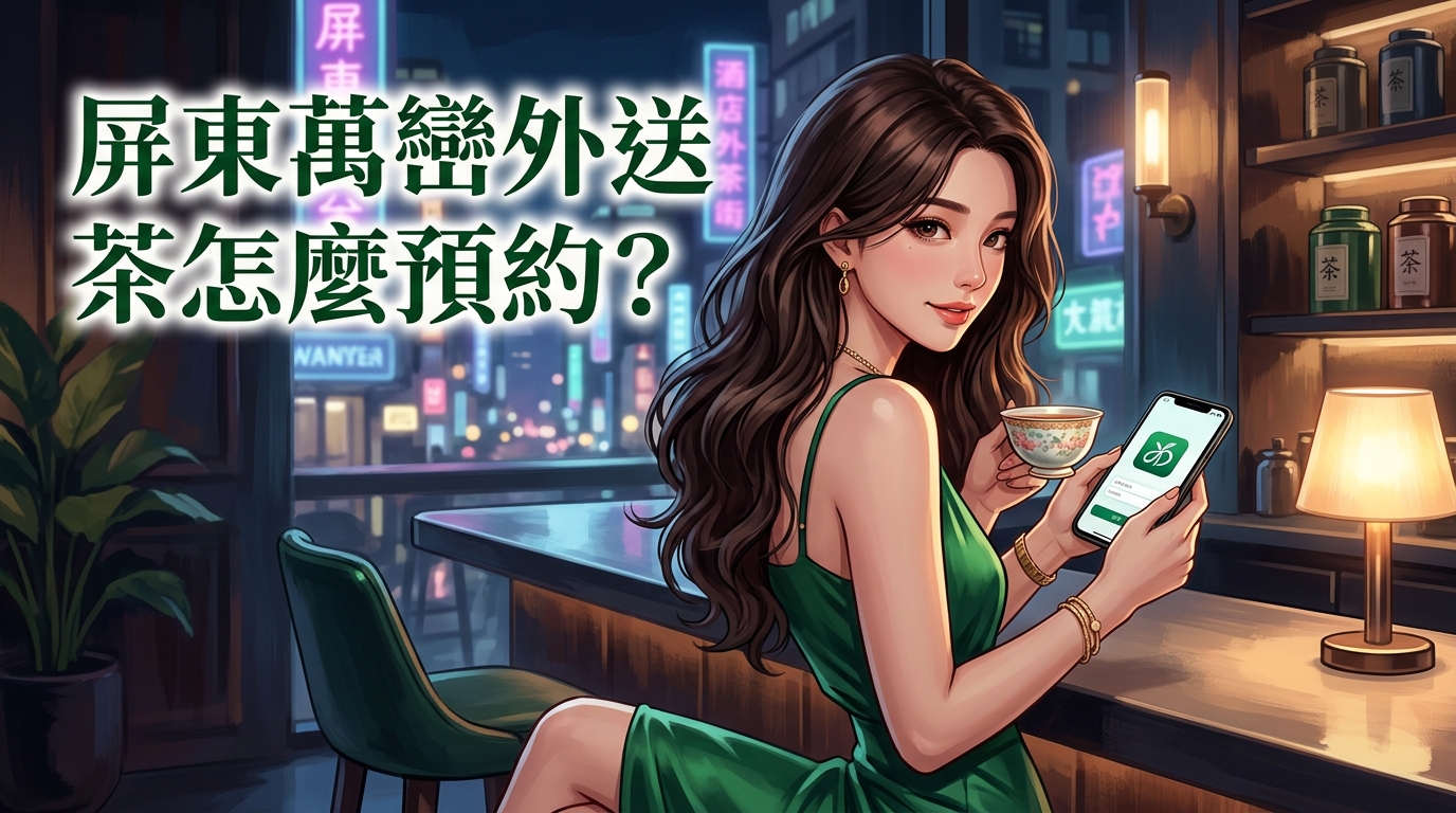 屏東萬巒外送茶怎麼預約?
