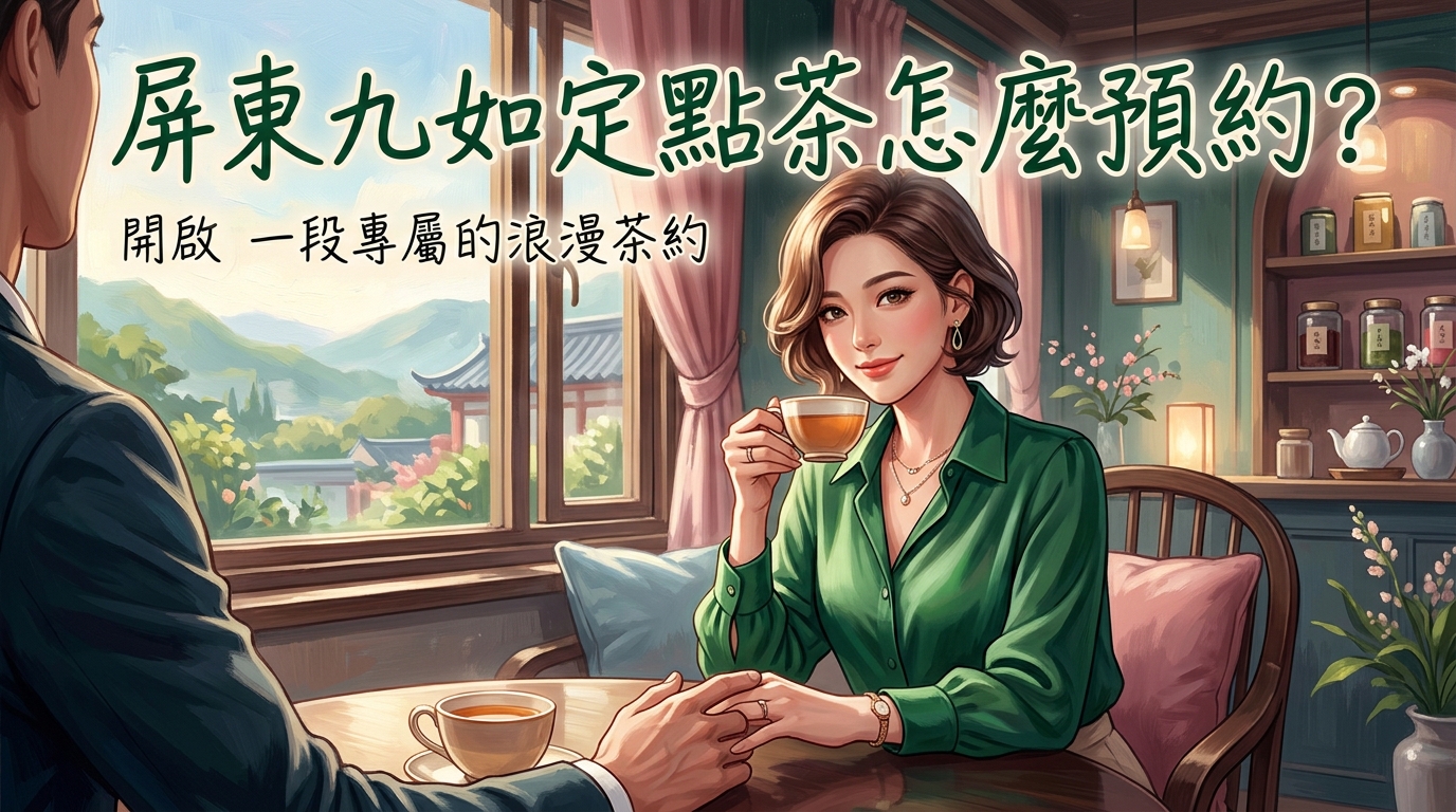 屏東九如定點茶怎麼預約?