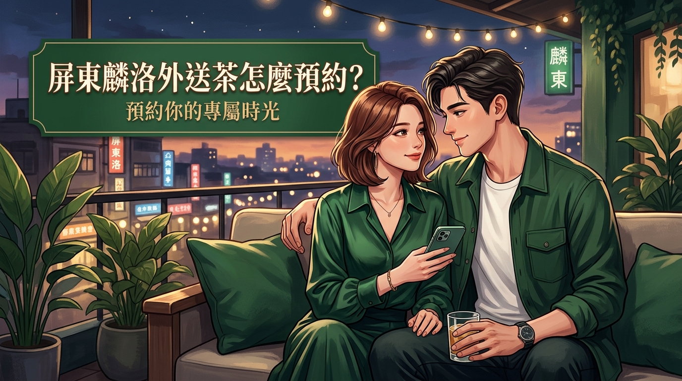 屏東麟洛外送茶怎麼預約?