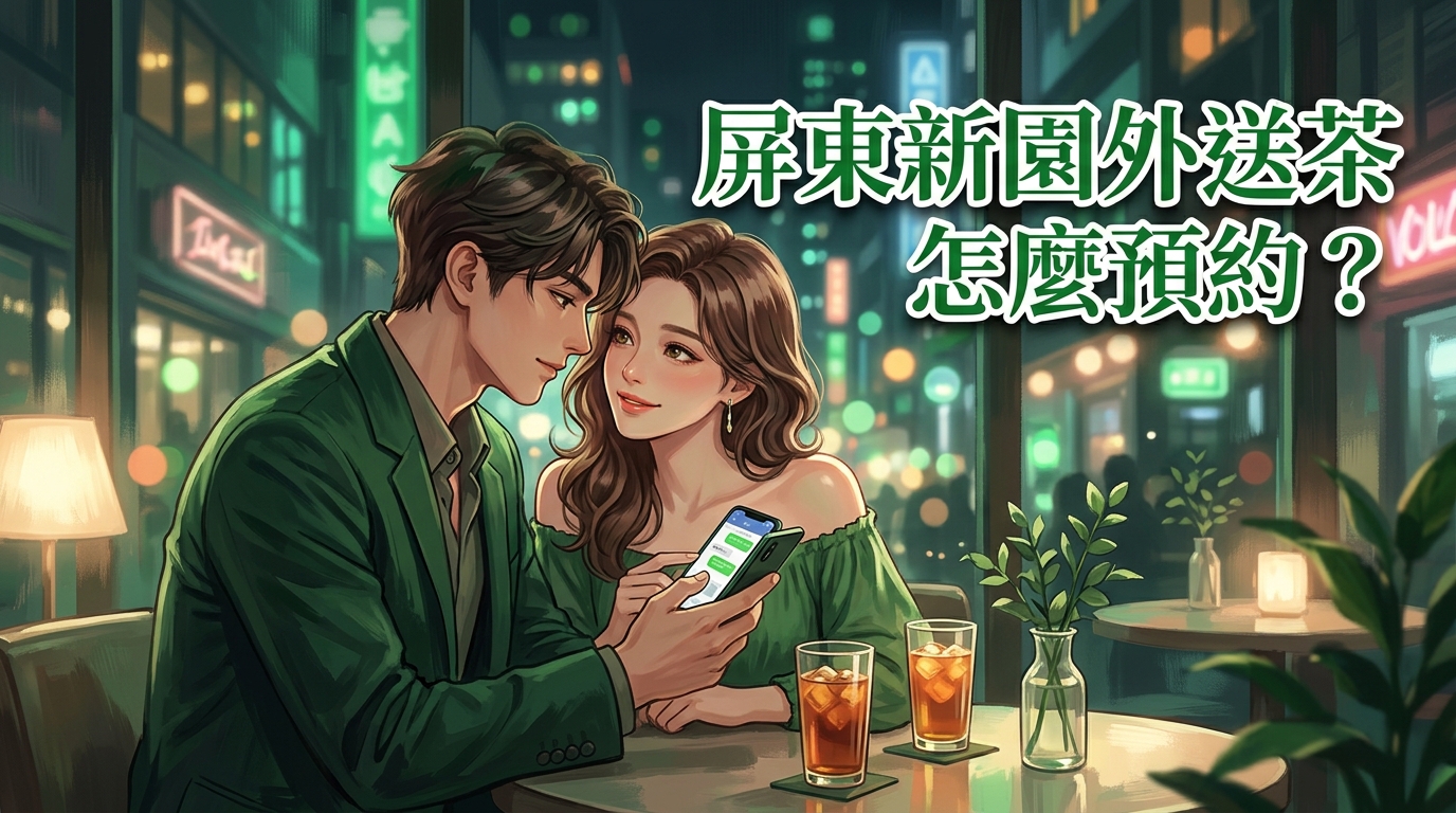 屏東新園外送茶怎麼預約?