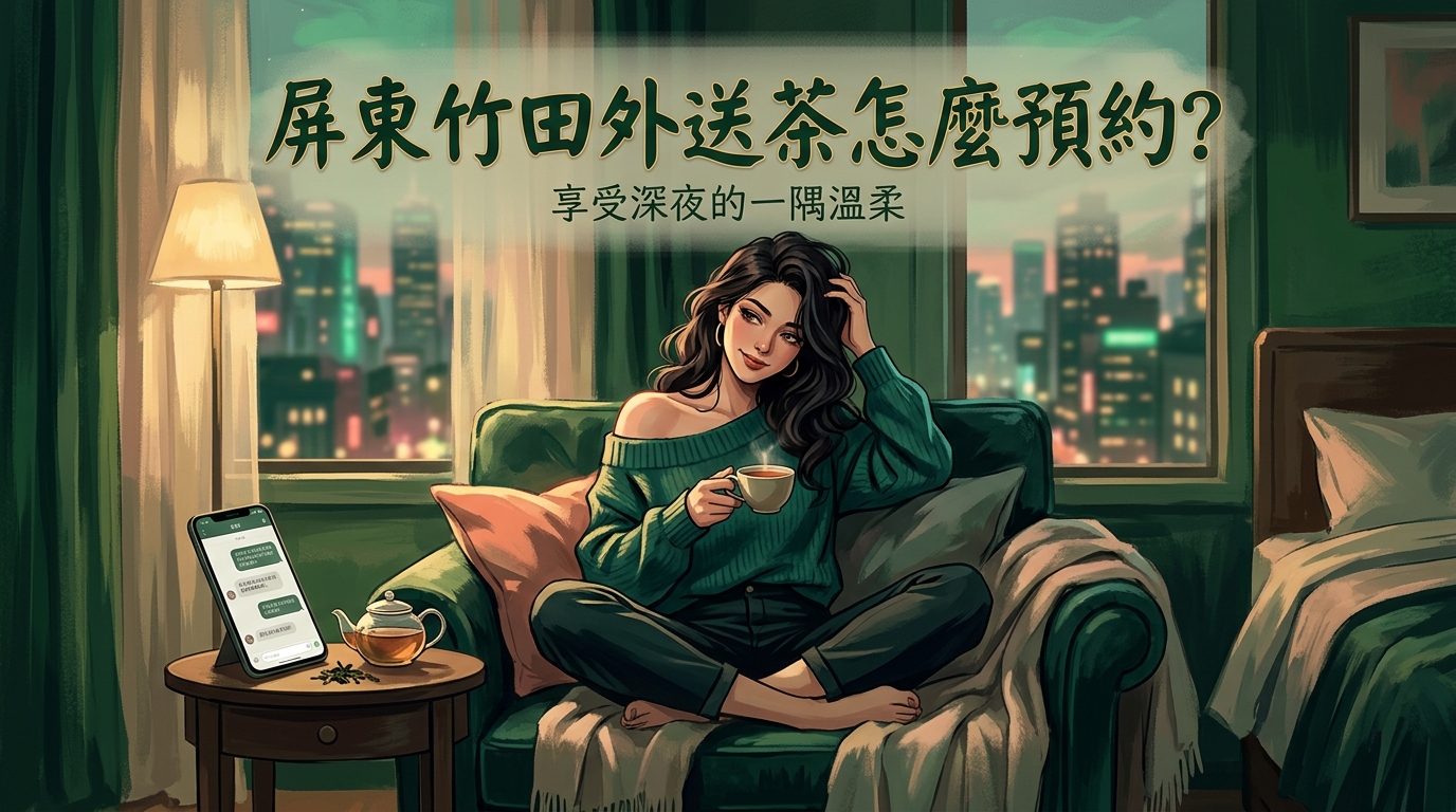 屏東竹田外送茶怎麼預約?