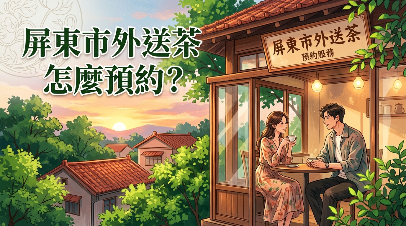 屏東市外送茶怎麼預約?
