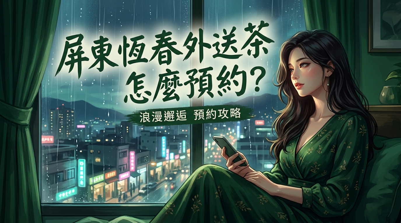 屏東恆春外送茶怎麼預約?