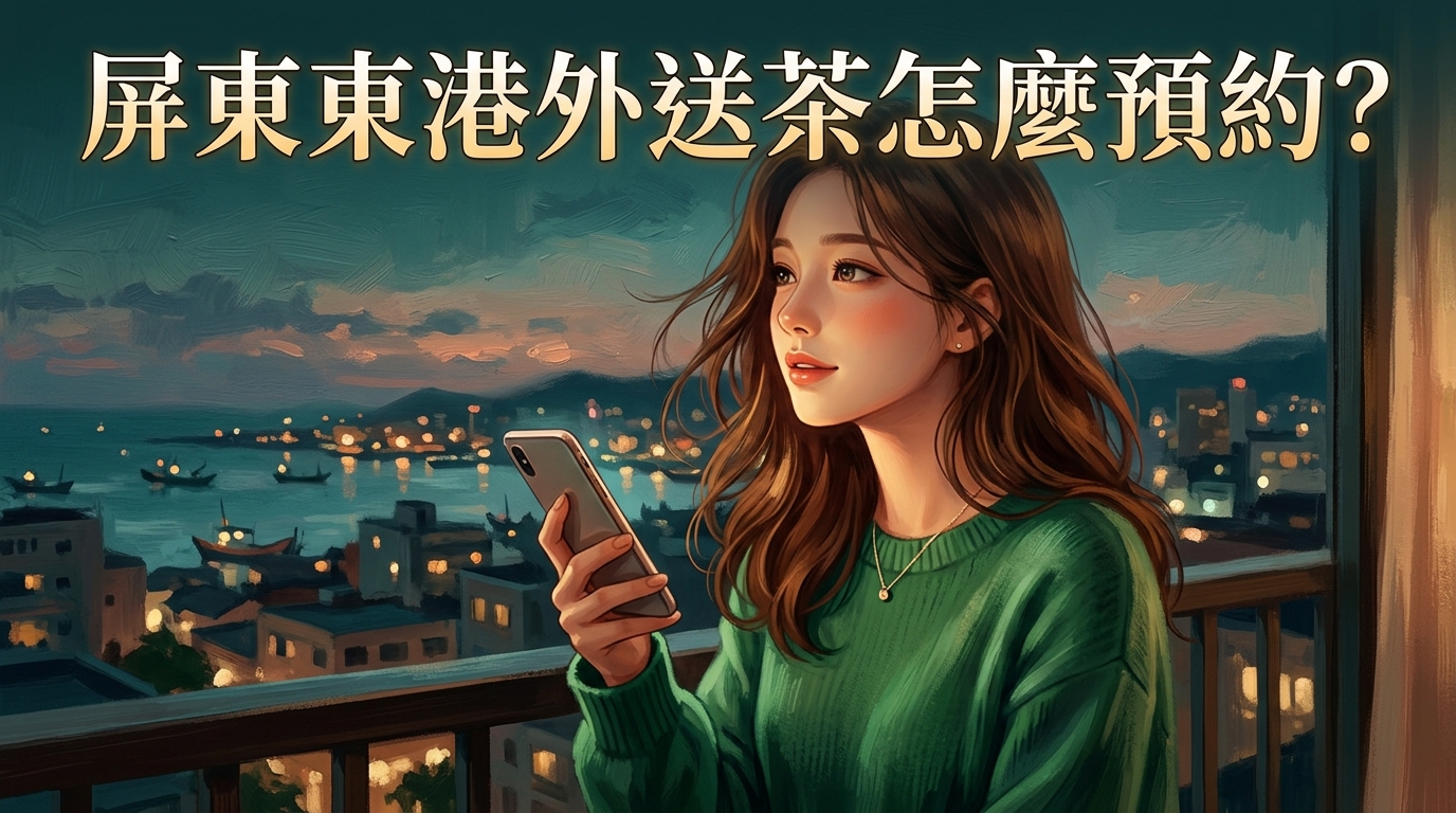 屏東東港外送茶怎麼預約?