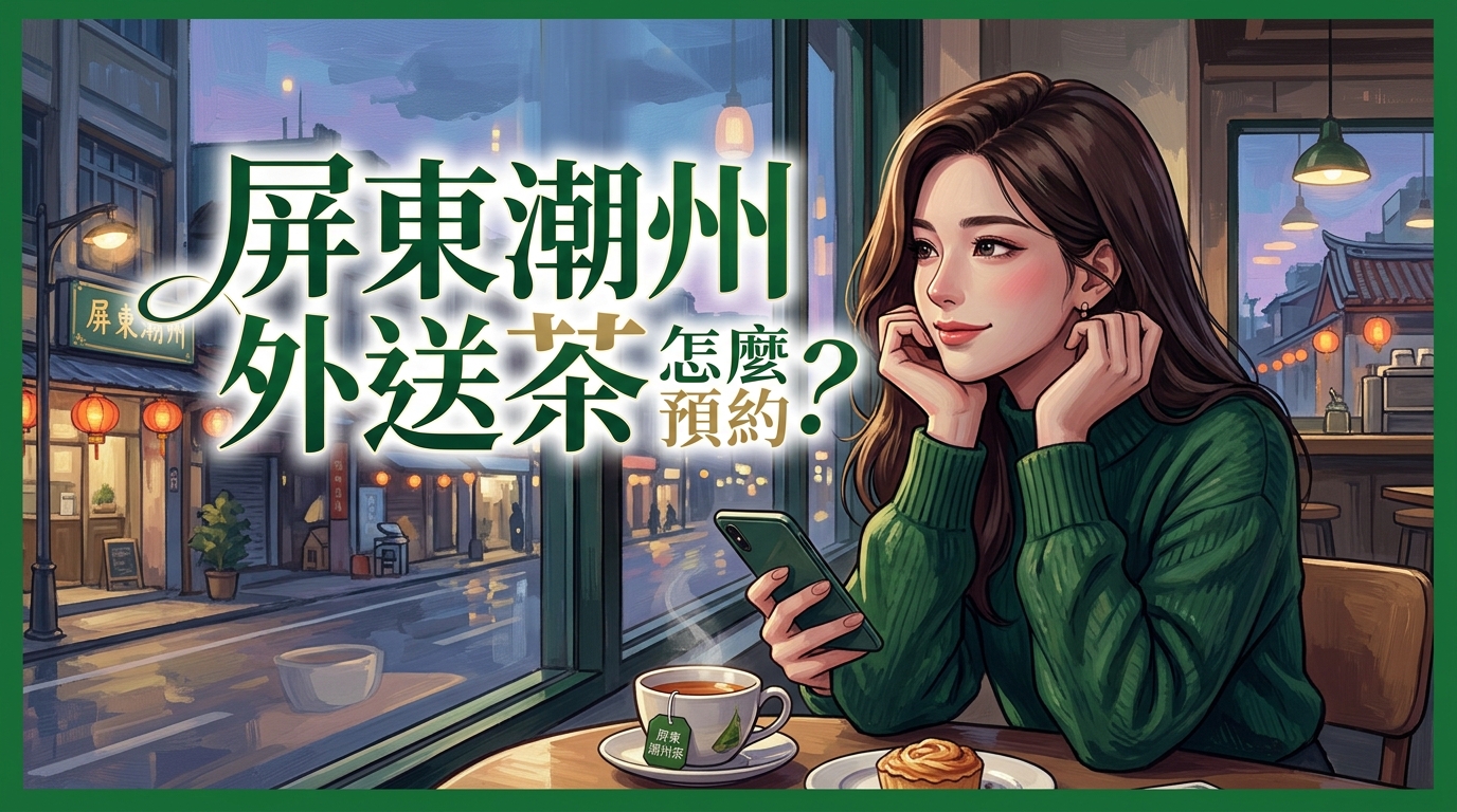 屏東潮州外送茶怎麼預約?
