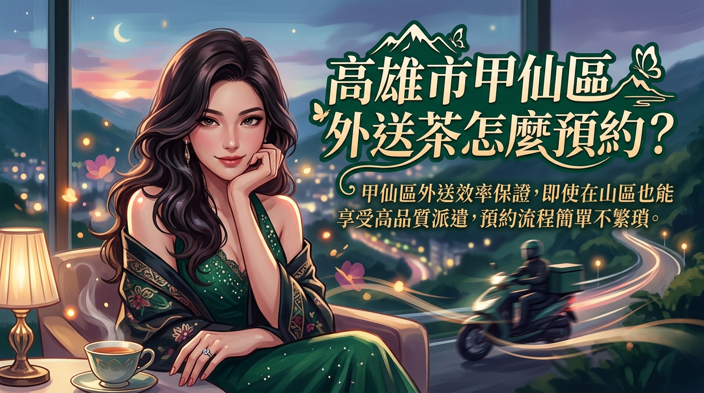 高雄市甲仙區外送茶怎麼預約？ 甲仙區外送效率保證，即使在山區也能享受高品質派遣，預約流程簡單不繁瑣。
