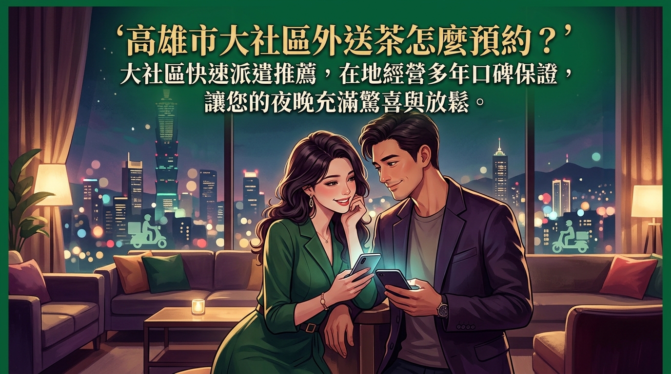 高雄市大社區外送茶怎麼預約? 大社區快速派遣推薦,在地經營多年口碑保證,讓您的夜晚充滿驚喜與放鬆。