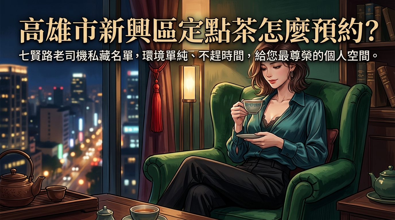 高雄市新興區定點茶怎麼預約？ 七賢路老司機私藏名單，環境單純、不趕時間，給您最尊榮的個人空間。