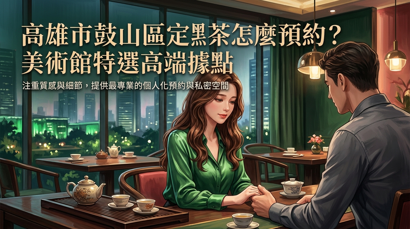 高雄市鼓山區定點茶怎麼預約？ 美術館特選高端據點，注重質感與細節，提供最專業的個人化預約與私密空間。