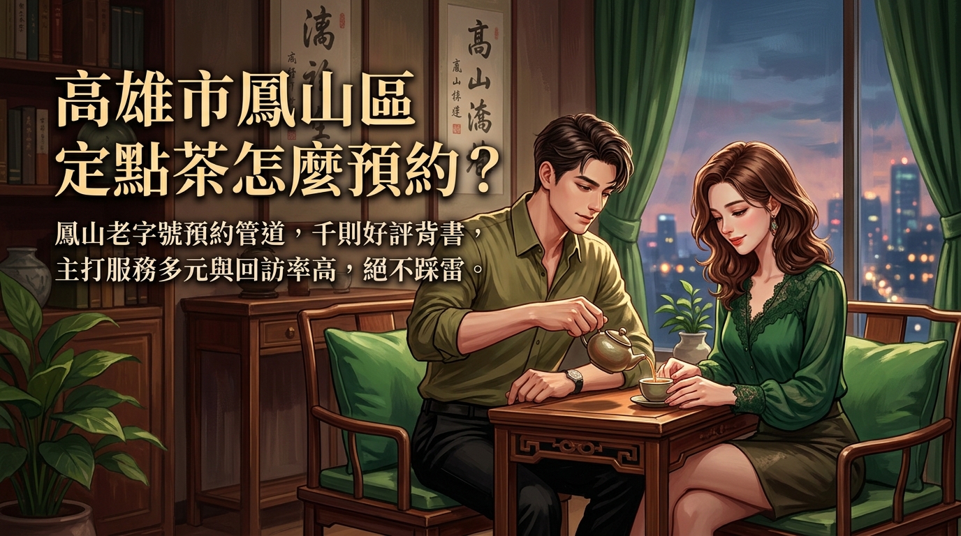 高雄市鳳山區定點茶怎麼預約? 鳳山老字號預約管道,千則好評背書,主打服務多元與回訪率高,絕不踩雷。