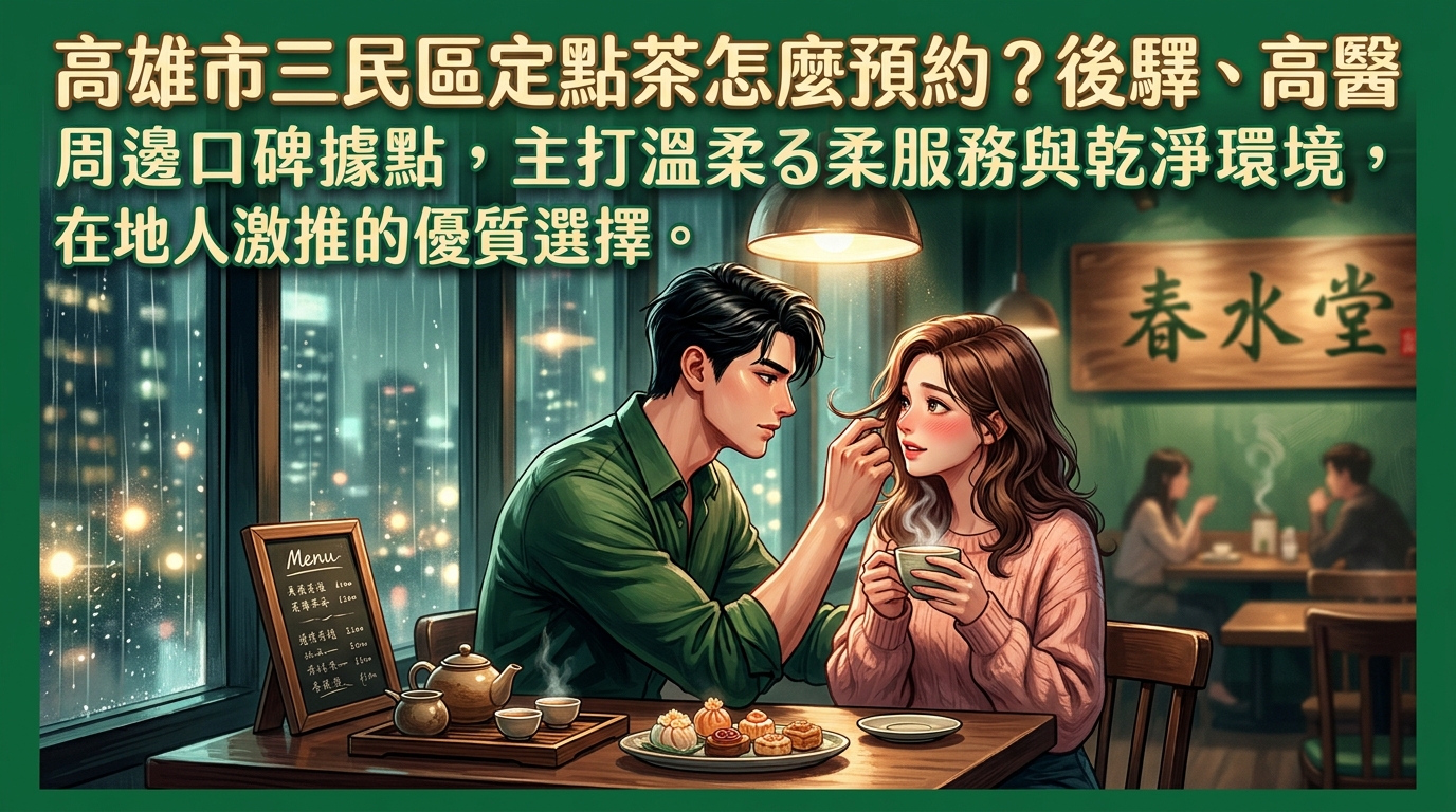 高雄市三民區定點茶怎麼預約？ 後驛、高醫周邊口碑據點，主打溫柔服務與乾淨環境，在地人激推的優質選擇。
