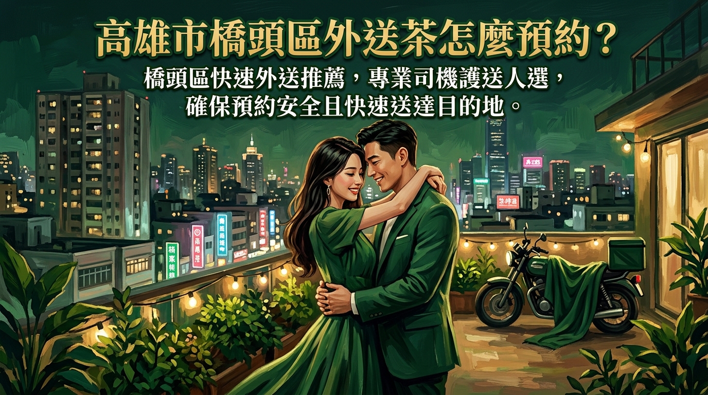 高雄市橋頭區外送茶怎麼預約？ 橋頭區快速外送推薦，專業司機護送人選，確保預約安全且快速送達目的地。
