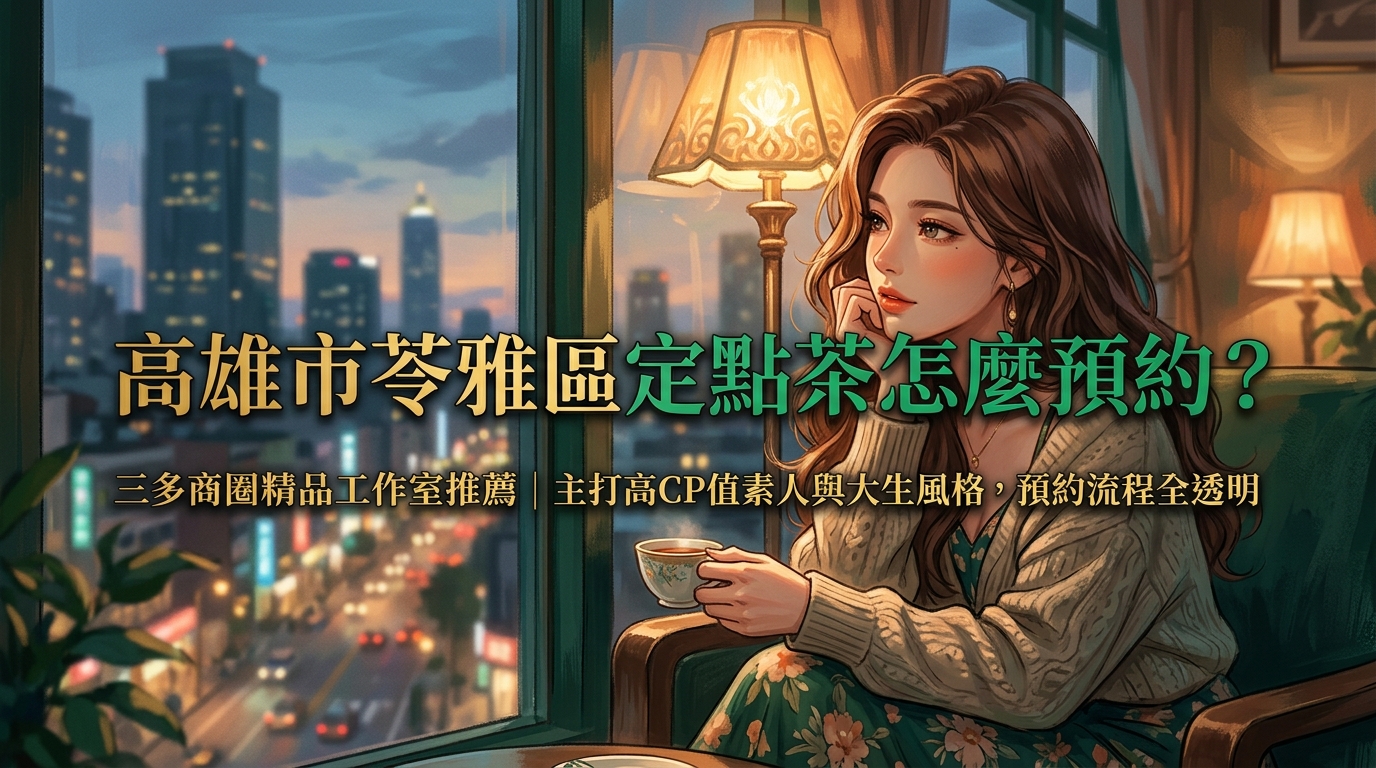 高雄市苓雅區定點茶怎麼預約？ 三多商圈精品工作室推薦，主打高 CP 值素人與大學生風格，預約流程全透明。