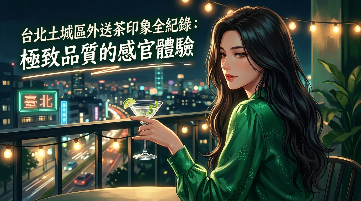 台北土城區外送茶印象全紀錄：極致品質的感官體驗