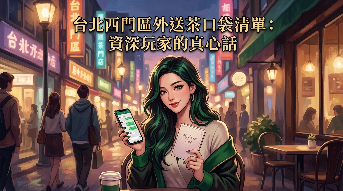 台北西門區外送茶口袋清單：資深玩家的真心話