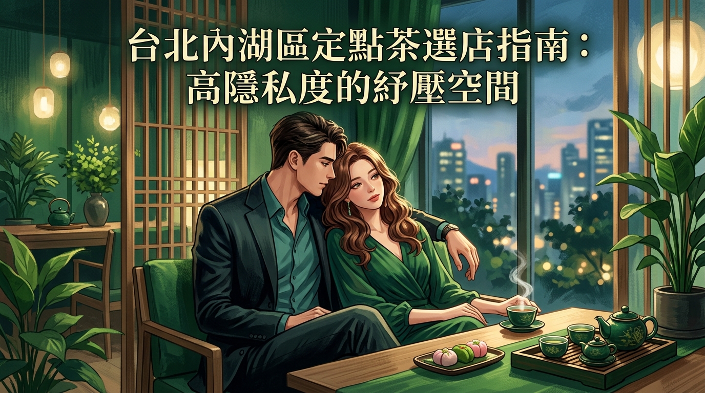 台北內湖區定點茶選店指南:高隱私度的紓壓空間