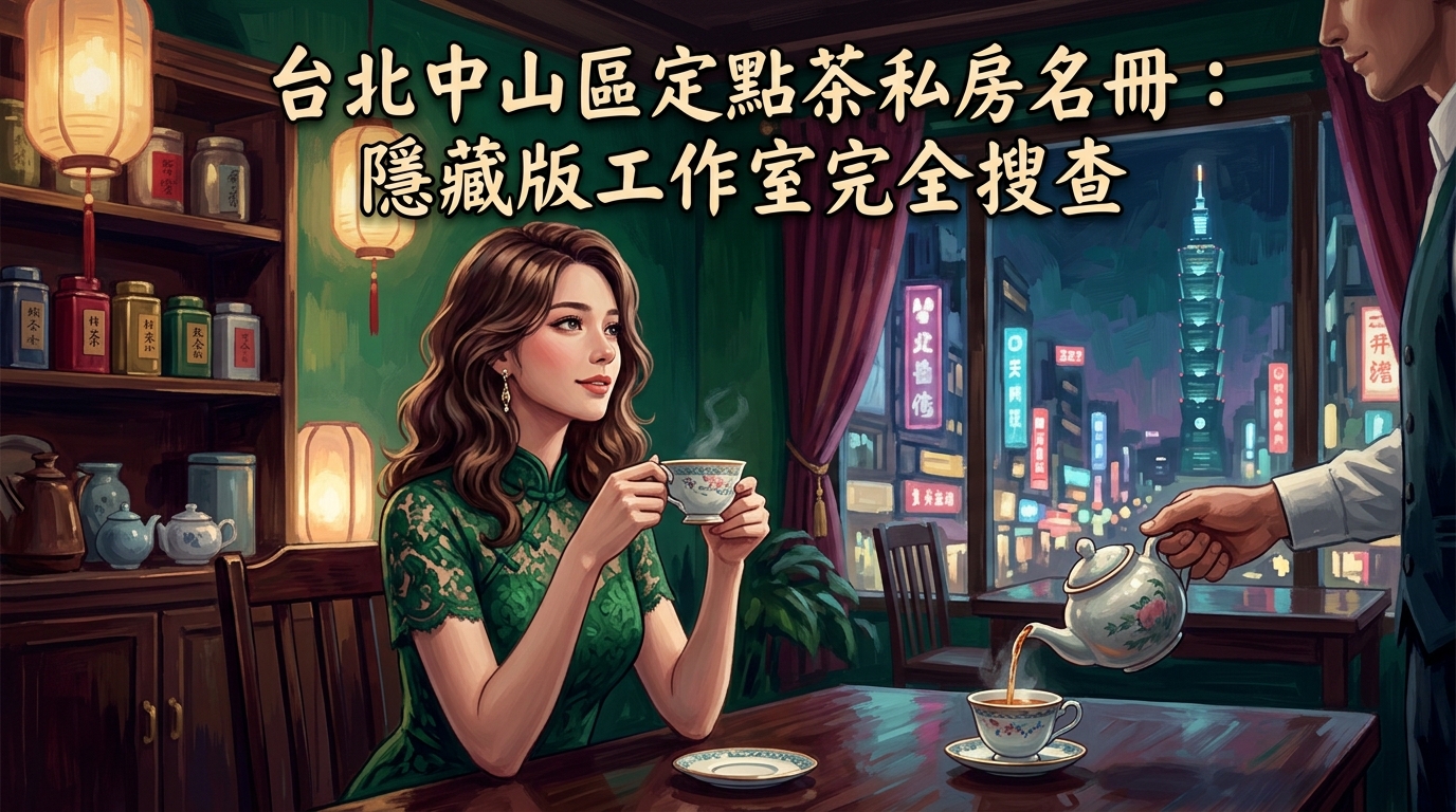 台北中山區定點茶私房名冊:隱藏版工作室完全搜查