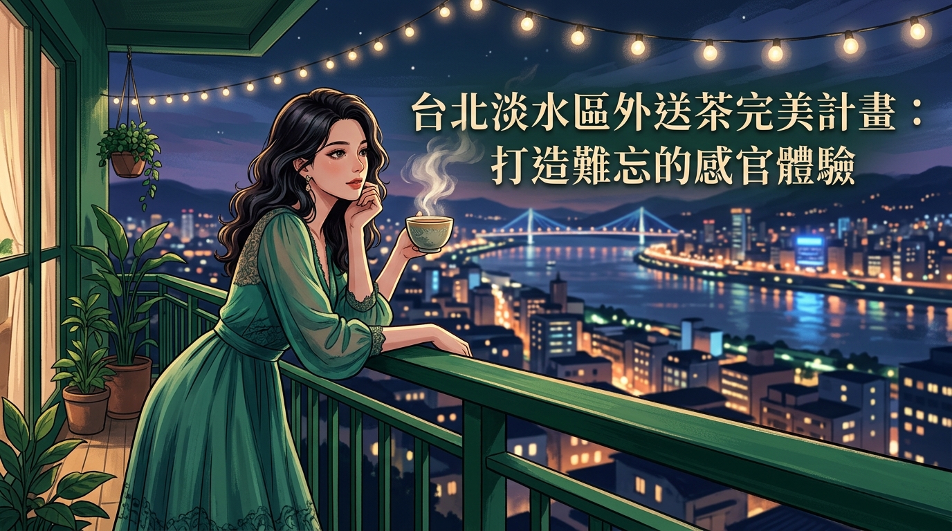 台北淡水區外送茶完美計畫:打造難忘的感官體驗