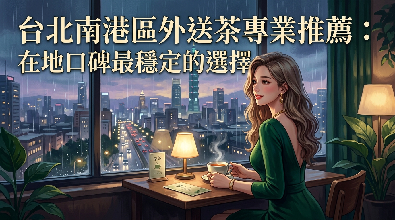 台北南港區外送茶專業推薦：在地口碑最穩定的選擇