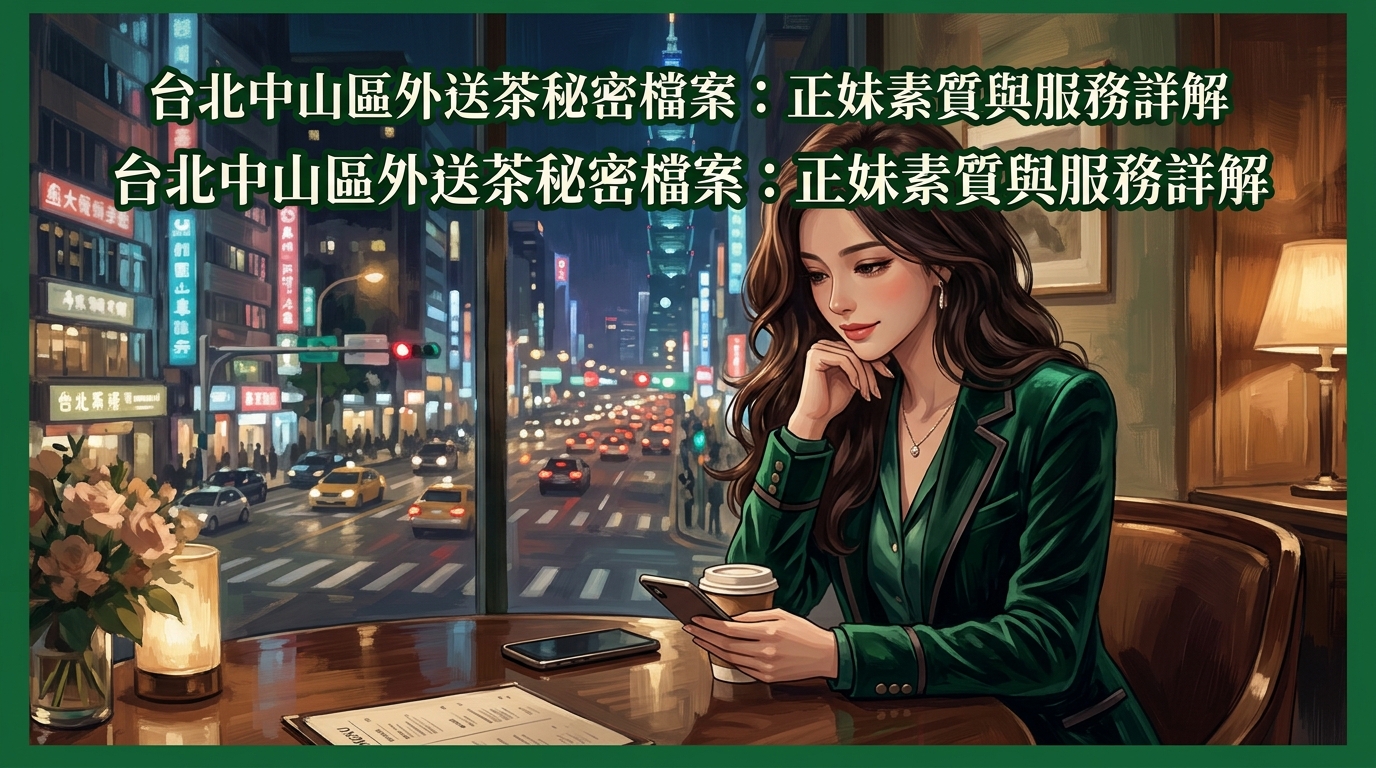 台北中山區外送茶秘密檔案:正妹素質與服務詳解
