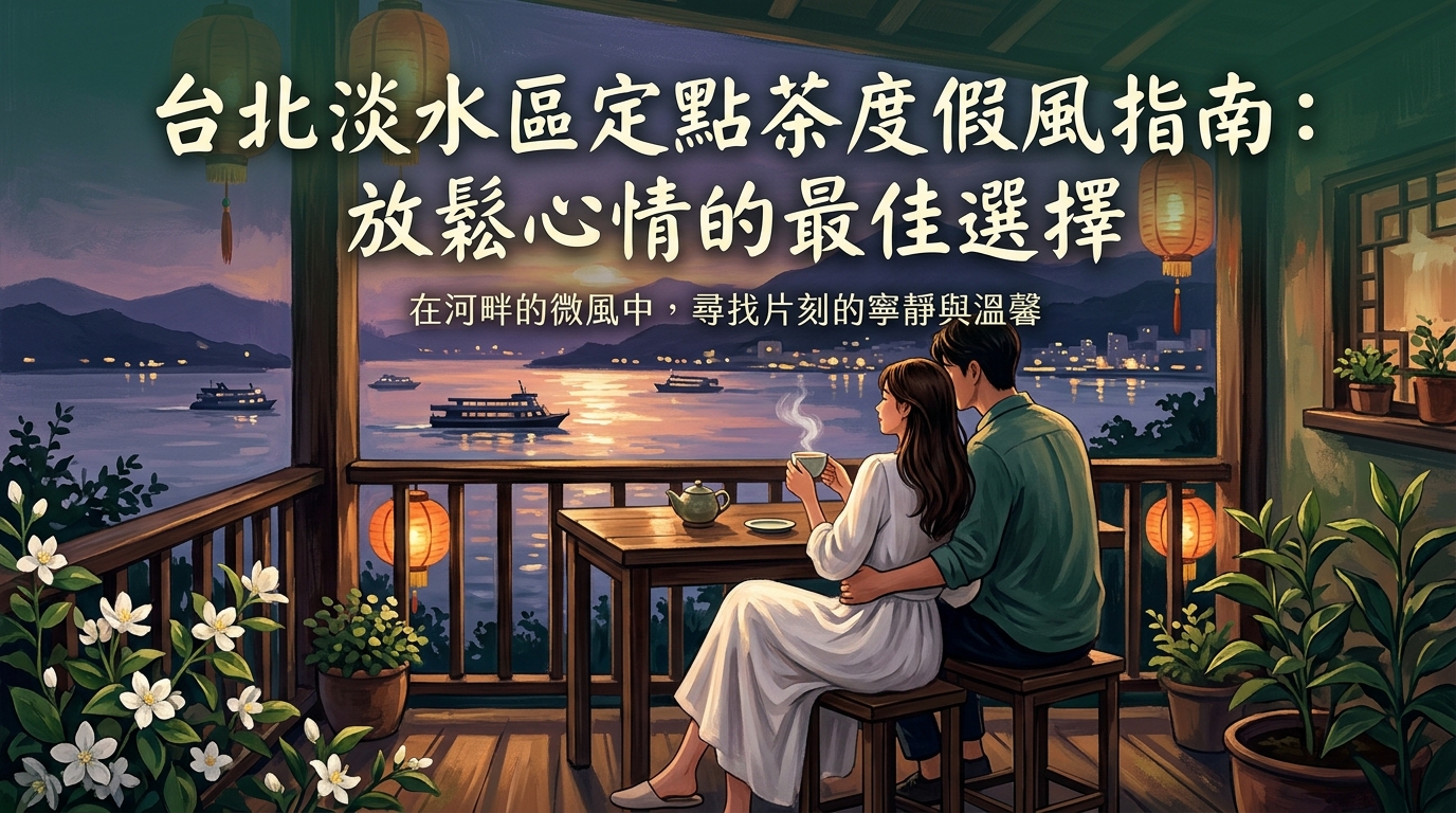 台北淡水區定點茶度假風指南:放鬆心情的最佳選擇