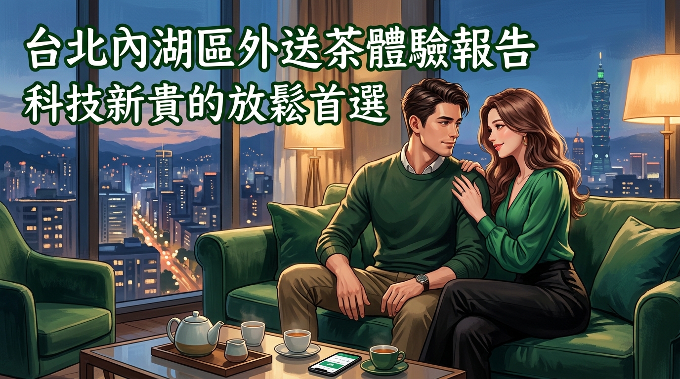 台北內湖區外送茶體驗報告：科技新貴的放鬆首選