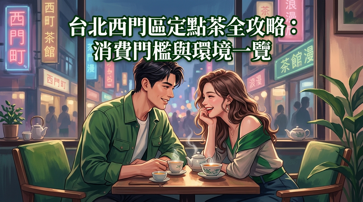 台北西門區定點茶全攻略：消費門檻與環境一覽