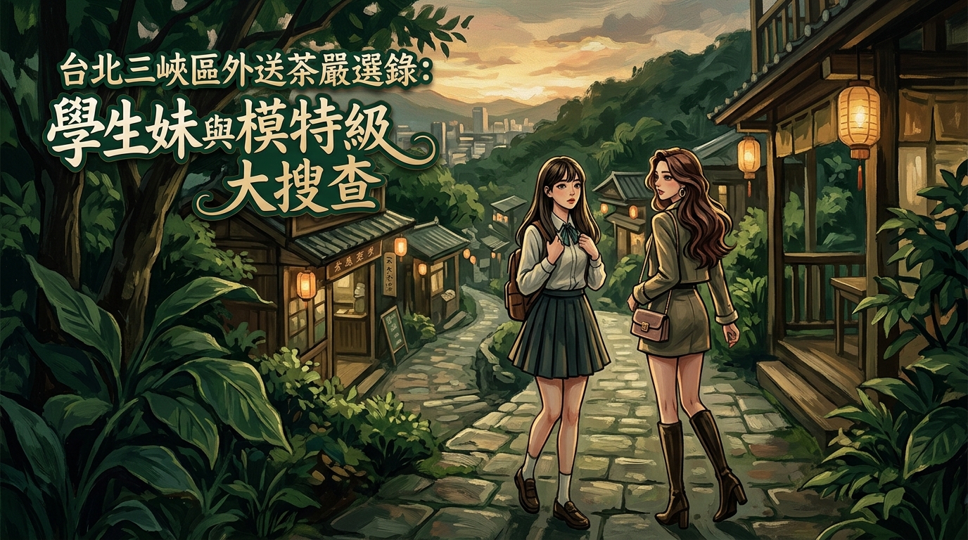 台北三峽區外送茶嚴選錄:學生妹與模特級大搜查