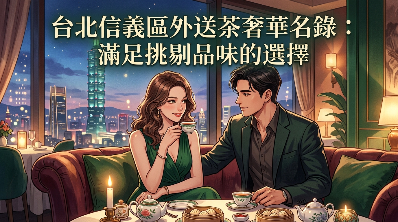台北信義區外送茶奢華名錄:滿足挑剔品味的選擇