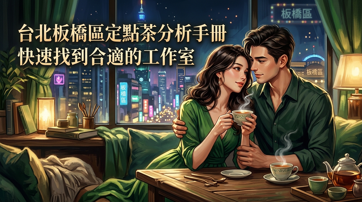 台北板橋區定點茶分析手冊：快速找到合適的工作室
