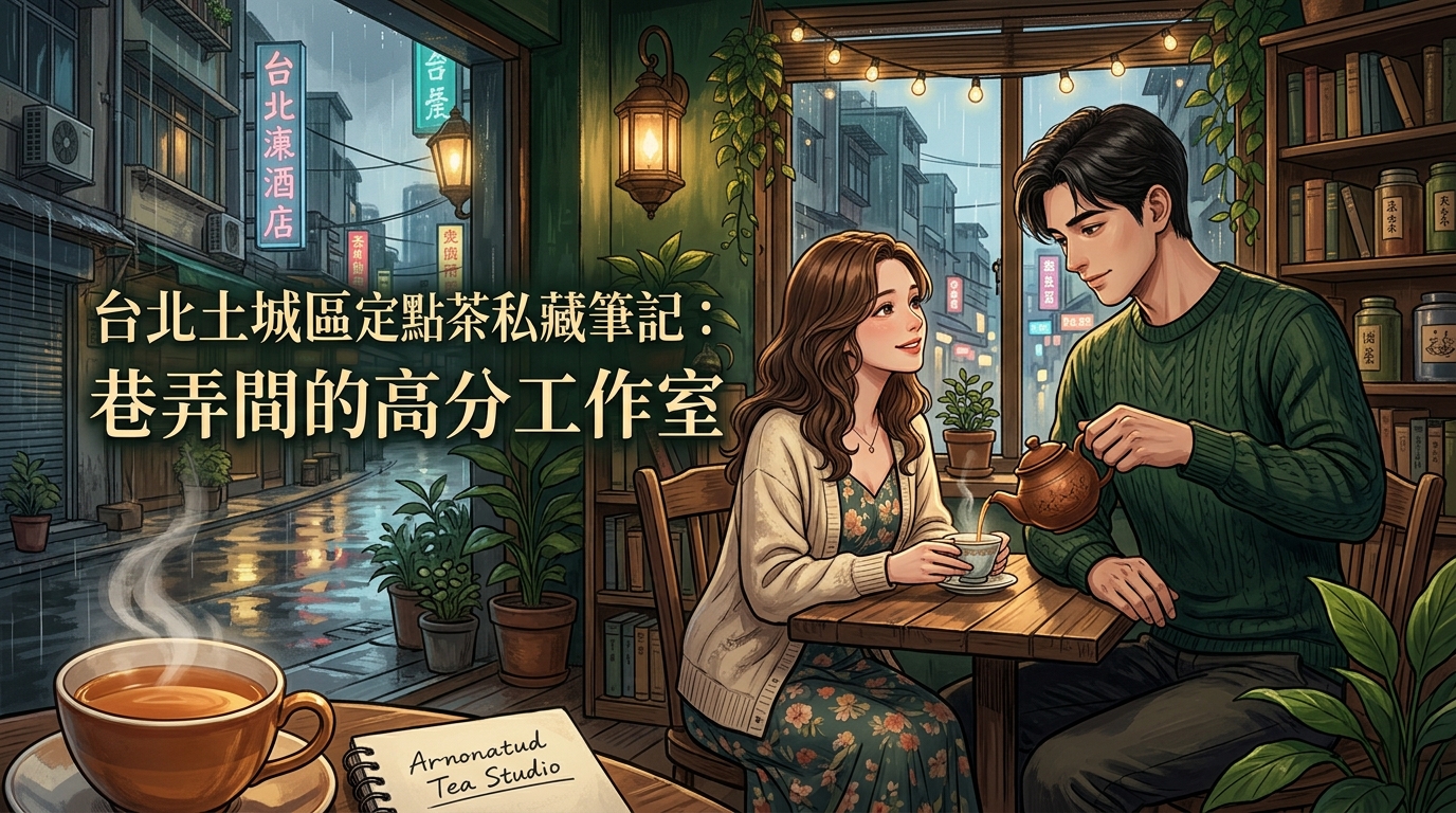 台北土城區定點茶私藏筆記：巷弄間的高分工作室