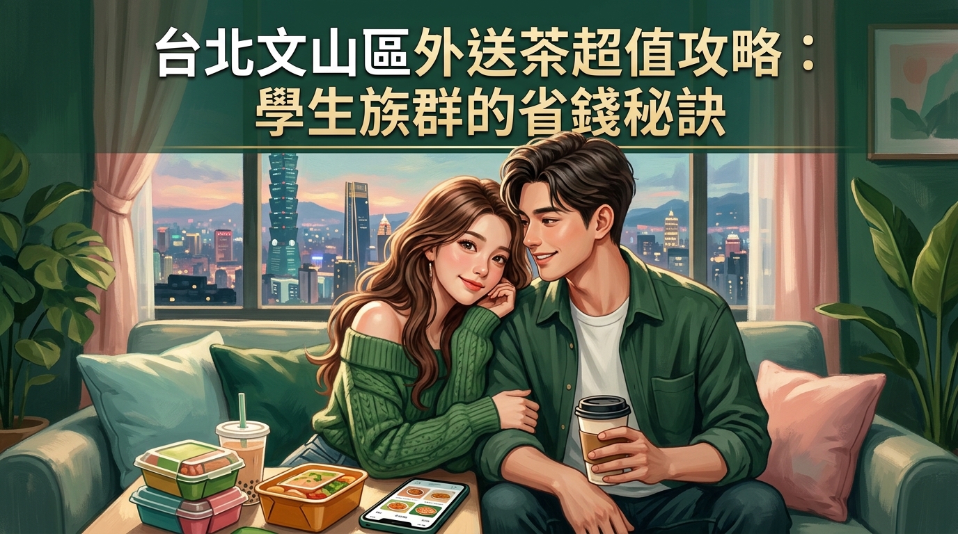 台北文山區外送茶超值攻略：學生族群的省錢祕訣