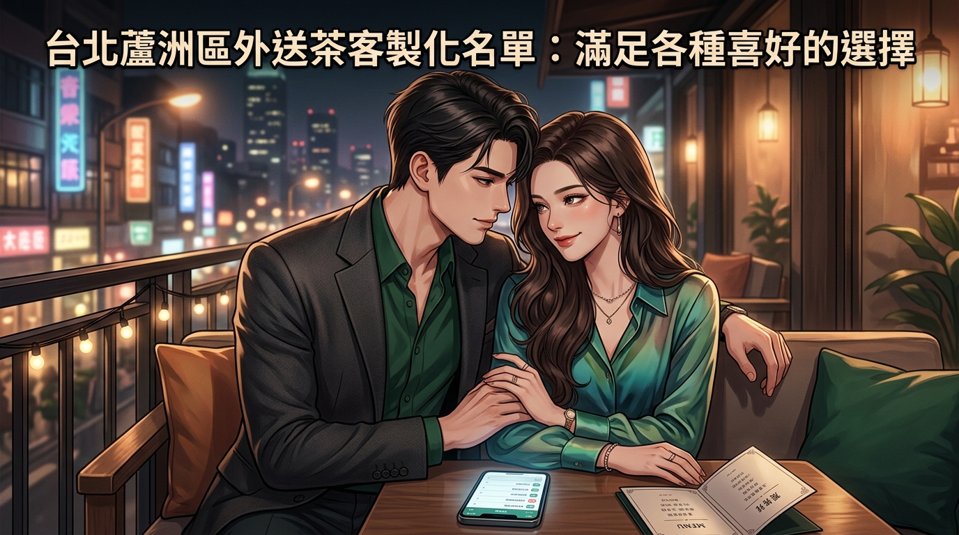 台北蘆洲區外送茶客製化名單：滿足各種喜好的選擇